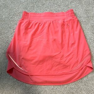 Lululemon High Rise Hotty Hot Skirt
